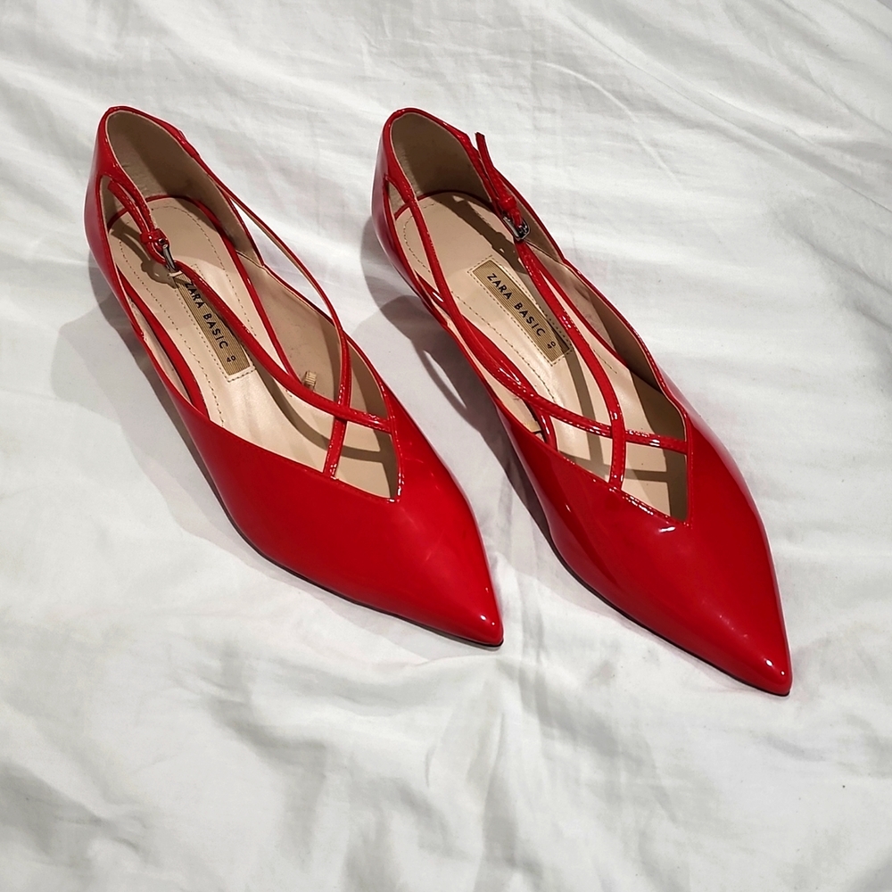 ZARA Red Heels